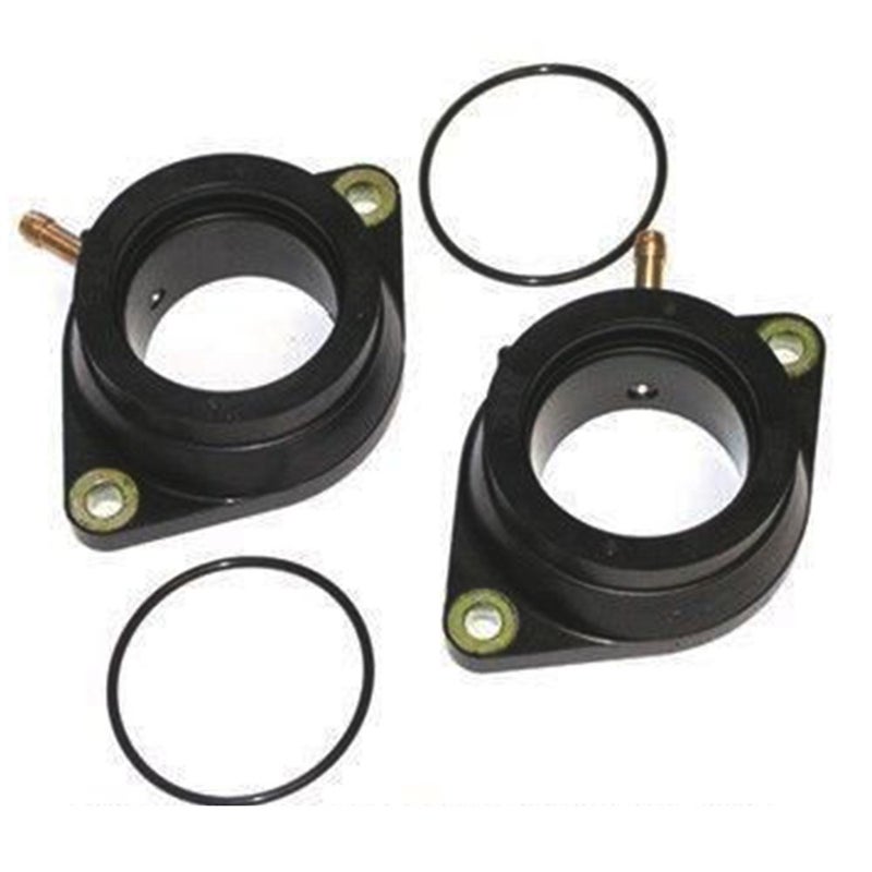 Anxingo Carburetor Intake Manifold Boots with O-rings Carb Inlet Joint for Yamaha V Star 1100 1999-2009 Replace# 11-6090 - Image 1